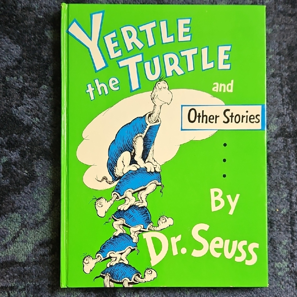Vintage Dr Seuss Yertle The Turtle And Other Stories Book